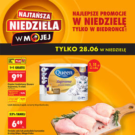 Biedronka - Najtansza niedziela