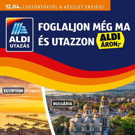 Aldi - Utazás katalógus