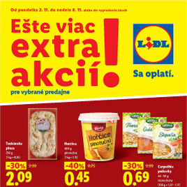 Lidl - Ešte viac extra akcií
