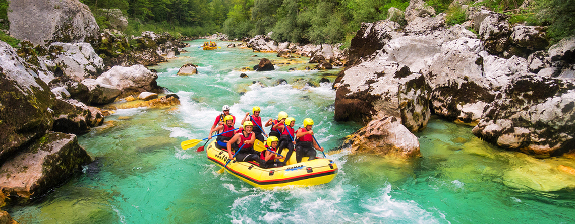 Rafting Soča