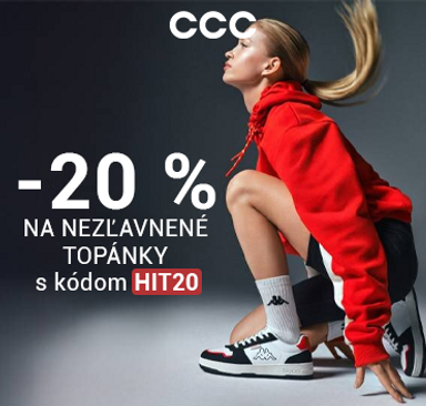 CCC - Zľava 20 % na nezľavnenú obuv