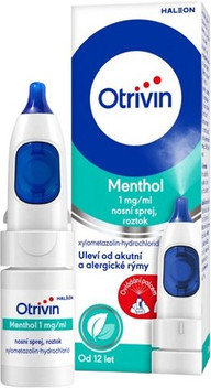 Nosní sprej Otrivin Menthol 10 ml za 135 Kč místo 159 Kč na Pilulce, sleva 15 %