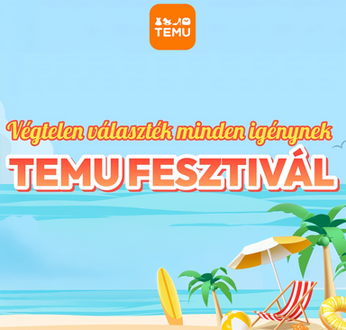 TEMU - Vásárlási fesztivál