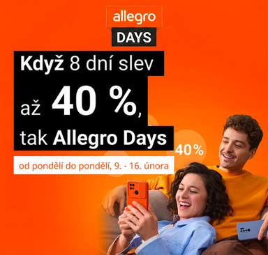 Allegro Days - Slevy až 40 %