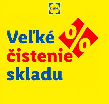 Lidl - Veľké čistenie skladu