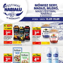 Biedronka - Festiwal nabiału