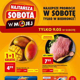 Biedronka - Najtańsza sobota