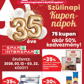 INTERSPAR - 22.Szülinapi kuponnapok
