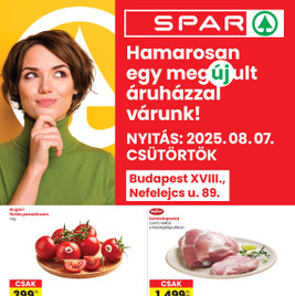 SPAR - BP Nefelejcs u. megújulás