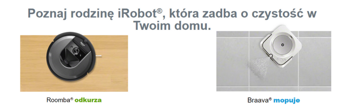 Odkurzacze iRobot