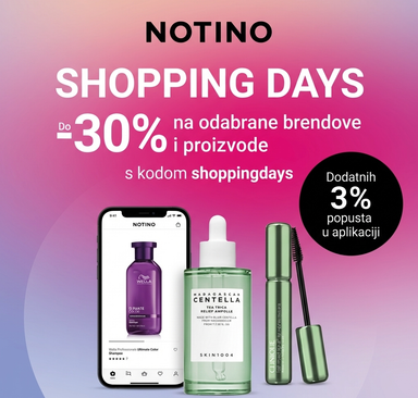 Notino - Shopping days