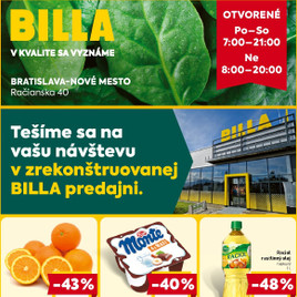 Billa - Bratislava, Račianska