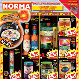 Norma - Nabídka na týden od pondělí 27.07.