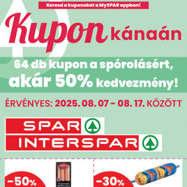 SPAR - Kupon Kánaán kuponfüzet