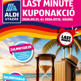 Aldi - Utazás katalógus