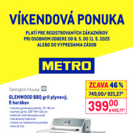 Metro - Víkendová ponuka - Gril