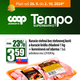 COOP Jednota - Tempo