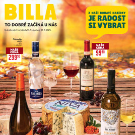 Billa - Podzimní nápoje