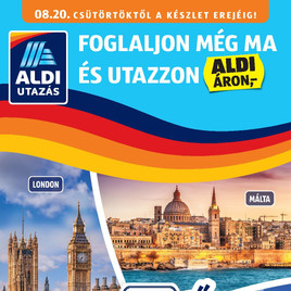 Aldi - Utazás katalógus