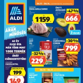 Aldi - Aldi újság érvényessége 2026.06.17-ig
