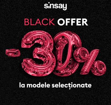 Sinsay - Black Offer -30%