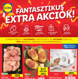 Lidl - Soltvadkert, Kecskemét, Pécs