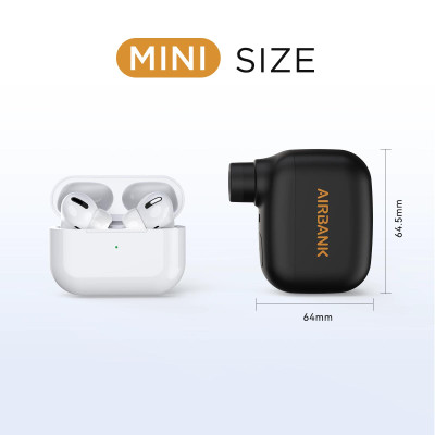 Mini elektrická pumpička na kolo z Dekáče | USB-C, 93g