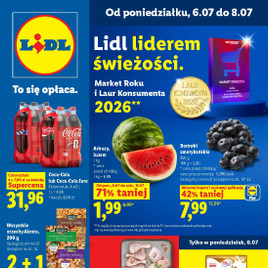 Lidl - Gazetka ważna od 6.07 do 8.07