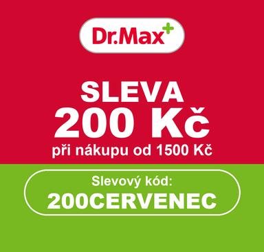 Dr. Max - Sleva 200 Kč při nákupu od 1500 Kč