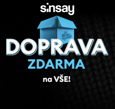 Sinsay - Doprava zdarma na vše