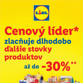 Lidl - Dlhodobo zlacnené