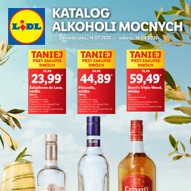 Lidl - Katalog alkoholi mocnych