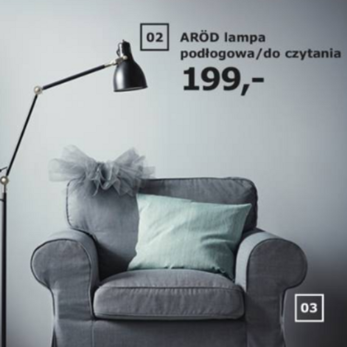 Ikea katalog - lampa podłogowa