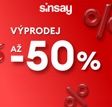 Sinsay - Výprodej do -50 %