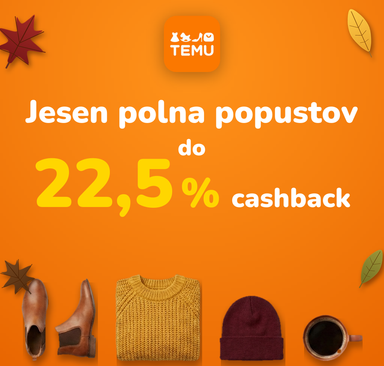 Temu - Jesen polna popustov