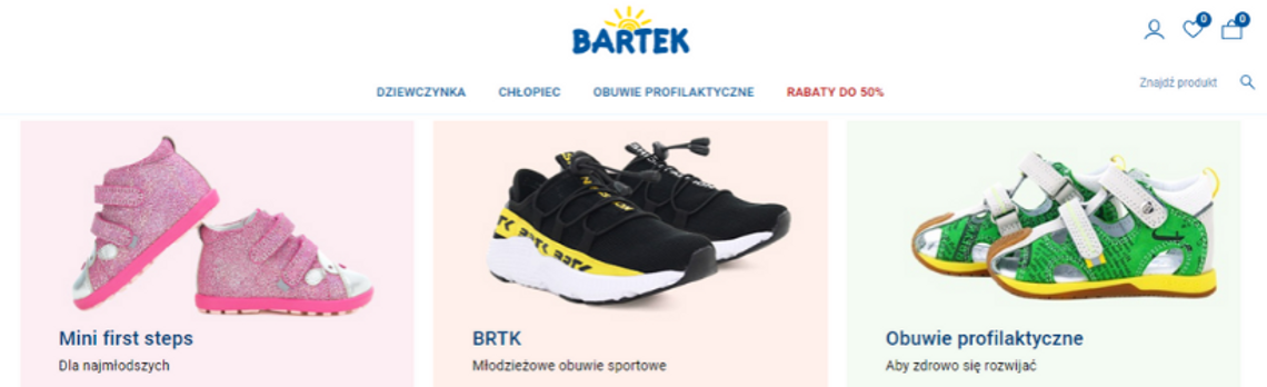 bartek buty dla dzieci