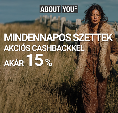 About You - Akciós cashback