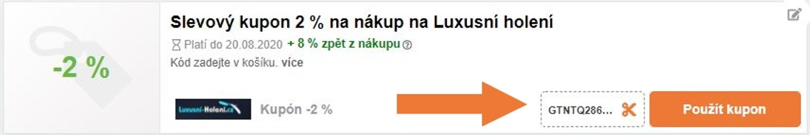 luxusní holení slevový kód