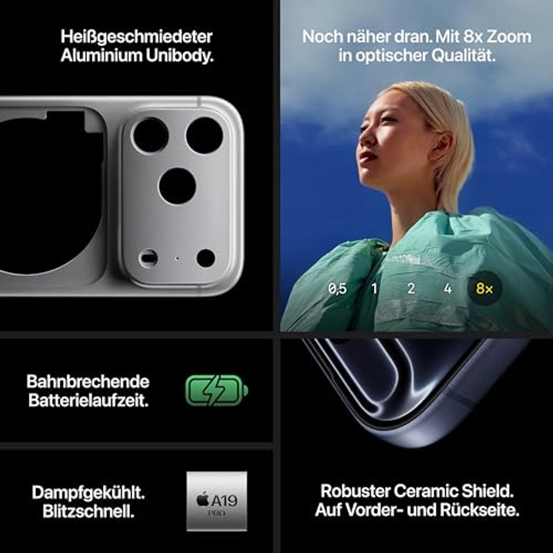 iPhone 17 Pro 256 GB - prodává a odesílá přímo Amazon
