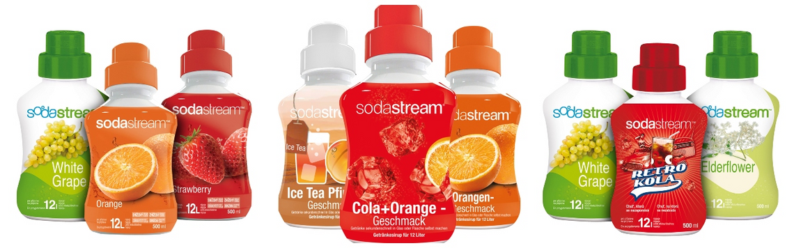 sodastream sirup