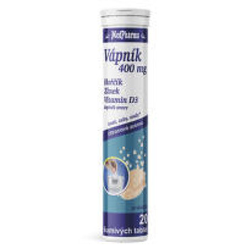 Šumivý vápník s hořčíkem, zinkem a vitaminem D: tři tuby po 20 tabletách za 130 Kč ve 2+1 v BENU