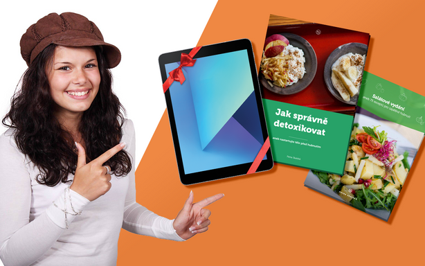 SOUTĚŽ: Vyhrajte tablet Huawei a oblíbené ebooky o zdravé výživě
