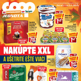COOP Jednota - Špecial XXL
