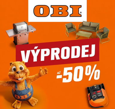 OBI - Letní výprodej až -50 %