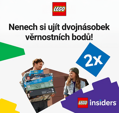 LEGO - Dvojnásobek věrnostních bodů