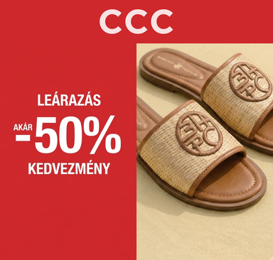 CCC - Leárazás akár -50%