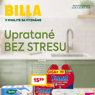 Billa - Upratovanie