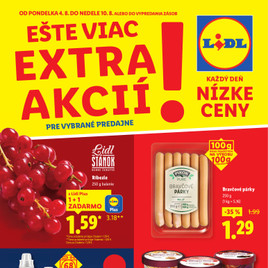 Lidl - Špeciálne akcie - vybrané predajne