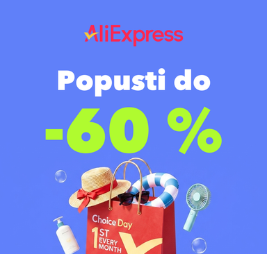 AliExpress - Popusti do -60 %