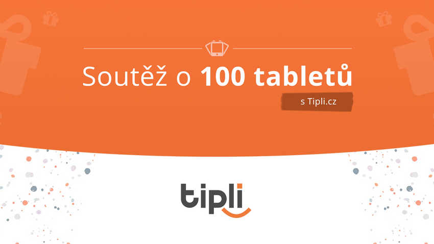 Tipli rozjíždí vlastní soutěž. Každý den je možné za online nákup získat tablet